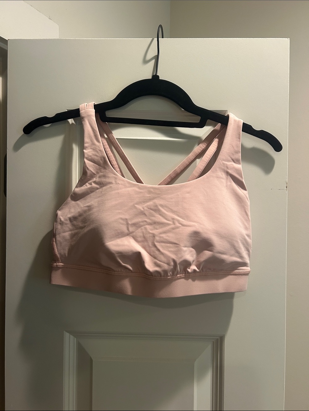 lululemon athletica Light Pink Cross-Back Sports Bra